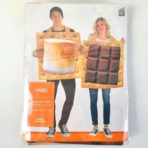 His And Hers Smores Halloween Dress Up Cosplay Party Costume NIP One Size Unisex